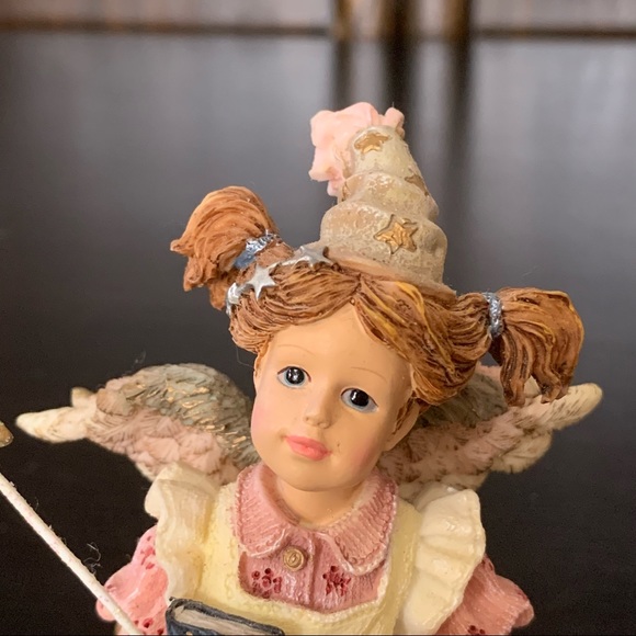 Boyds Bears Mary Angelwish Birthday Angel #36108 Wee Folkstone Collection 1999 - Picture 2 of 16